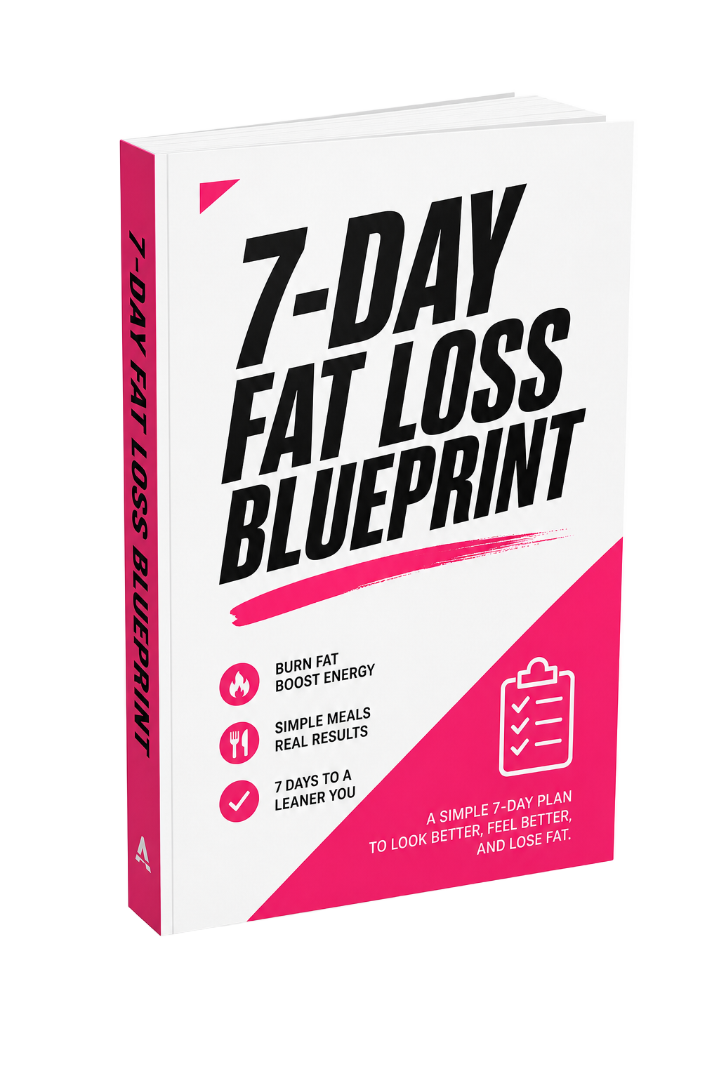 7-Day Fat Loss Blueprint ebook cover
